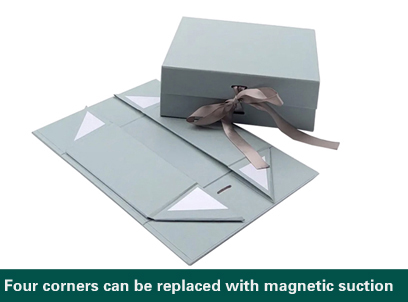 Foldable Magnetic Gift Box - Flat-Pack Rigid Box Supplier | GDF Printing